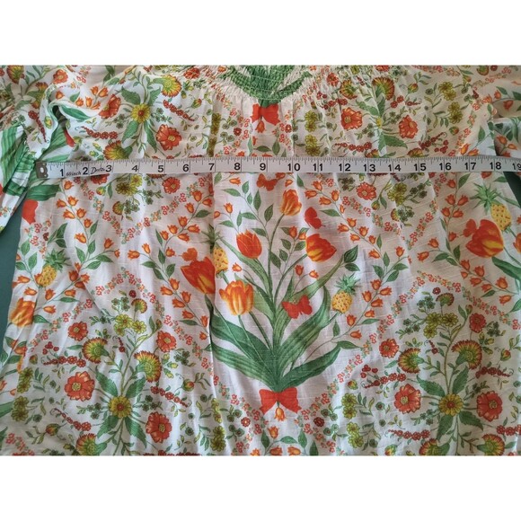 Cato Floral Boho Bell Sleeves Top - Picture 11 of 11